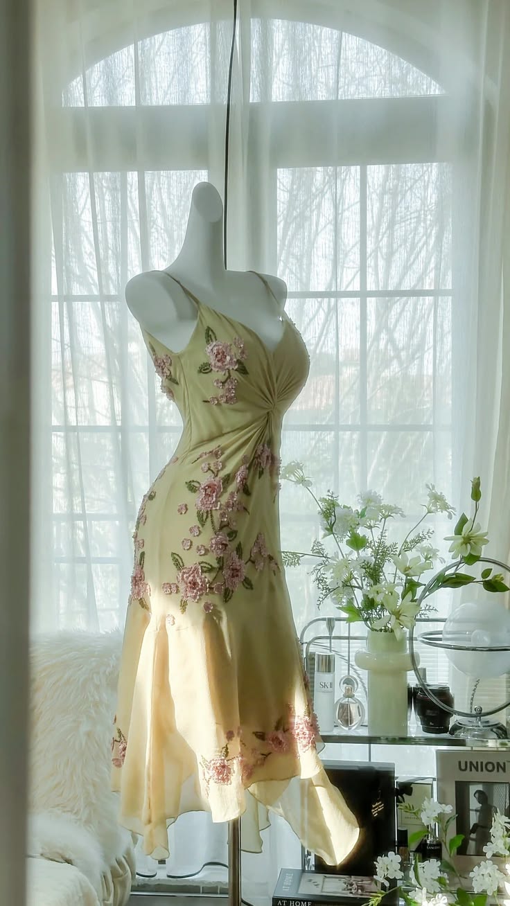 Fashion Spaghetti Straps Appliques Beaded Green Chiffon Homecoming Dress Graduation Dress