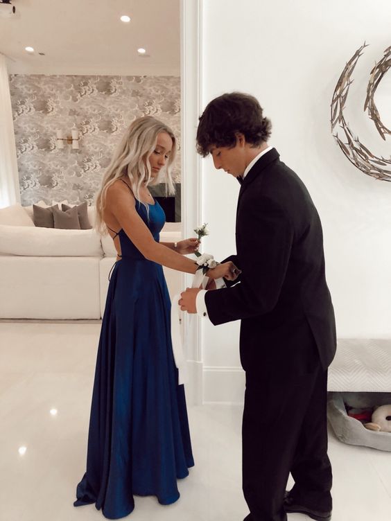 Simple Long Prom Dress Senior Prom Dress