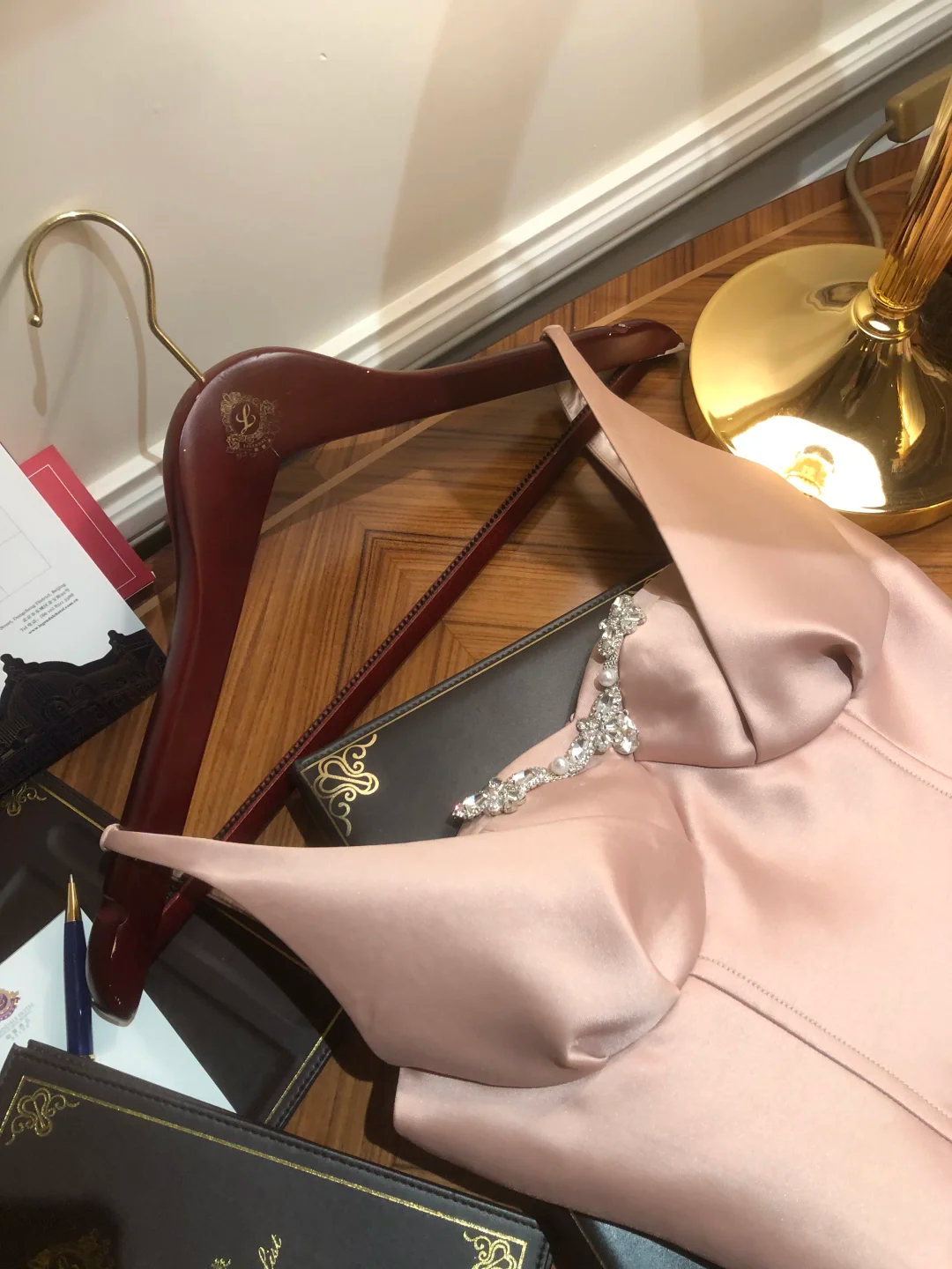 Pretty Pink Satin Beaded Layered A Line Short 16th Birthday Outfits Formal Homecoming Dress