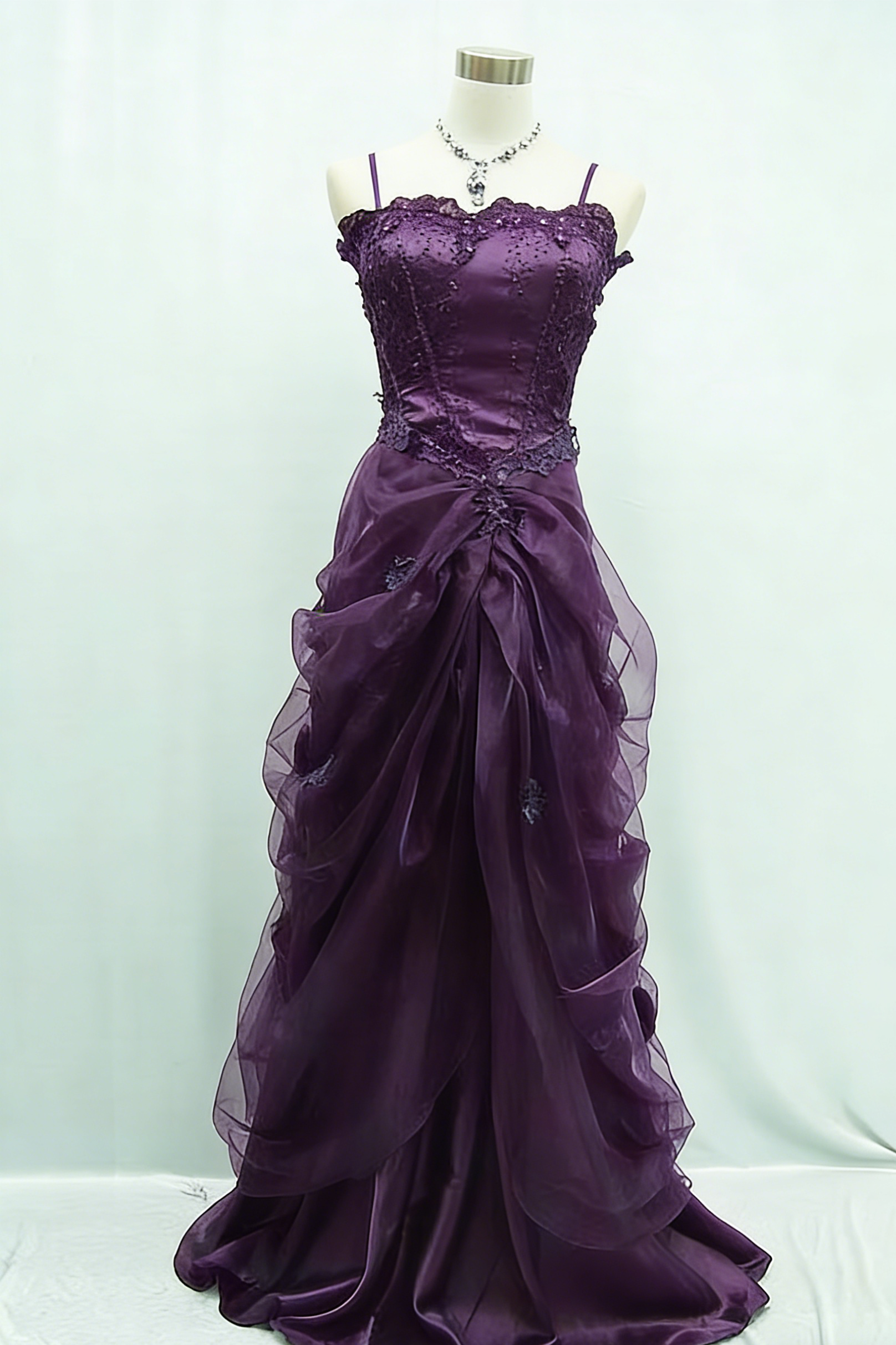 Sexy Spaghetti Straps Evening Dress Beading Prom Dress