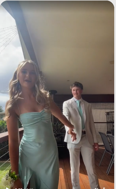 Pretty Pure Color Long Prom Dress With Split,Fashion Prom Gown