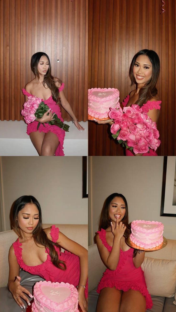 Elegant Pink Sheath Ruffles Short Birthday Party Dress 7th Grade Homecoming Dress