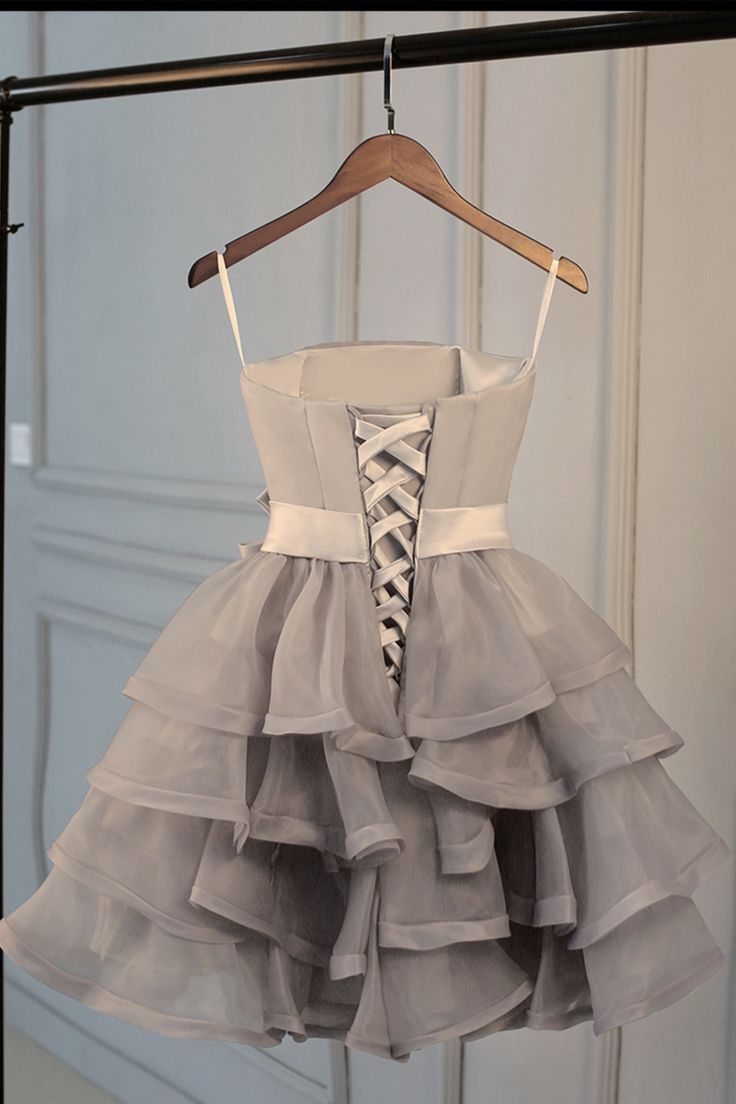 Cute tulle short prom dress homecoming dress birthday outfit