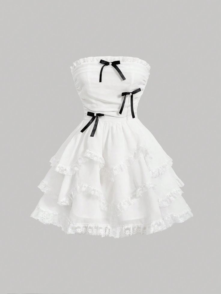 Vintage A line Short White Lace Homecoming Dress Party Dress
