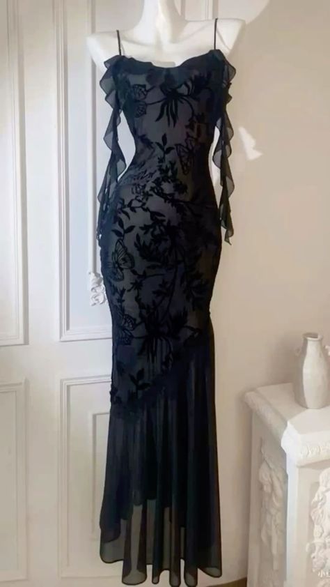 Sexy Mermaid Spaghetti Straps Long Prom Dress Evening Party Dress