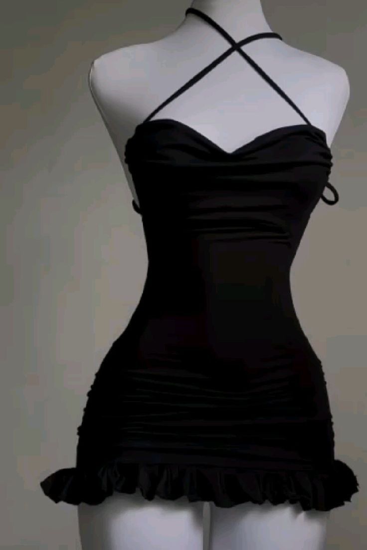 Cute Sheath Spaghetti Straps Black Short Homecoming Dresses Little Black Dress