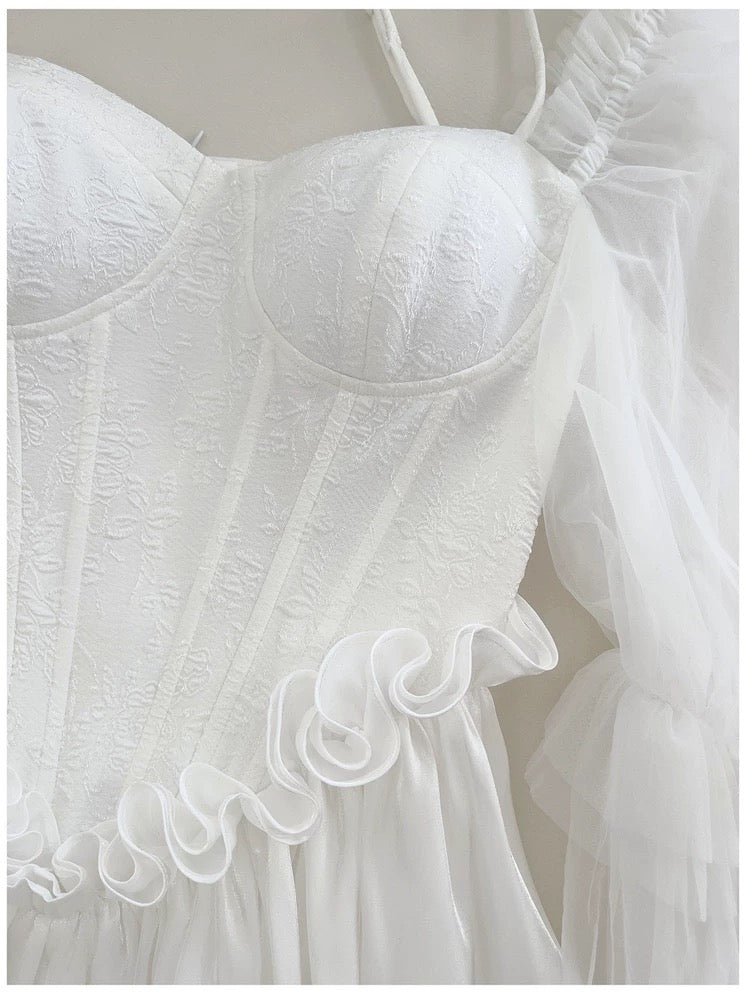 Simple High Low Spaghetti Straps White Homecoming Dresses 18th Birthday Outfits Party Dress
