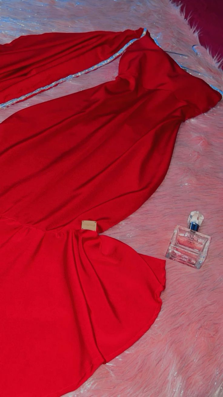 Vintage Mermaid One Shoulder Long Sleeve Red Prom Dresses Evening Gowns