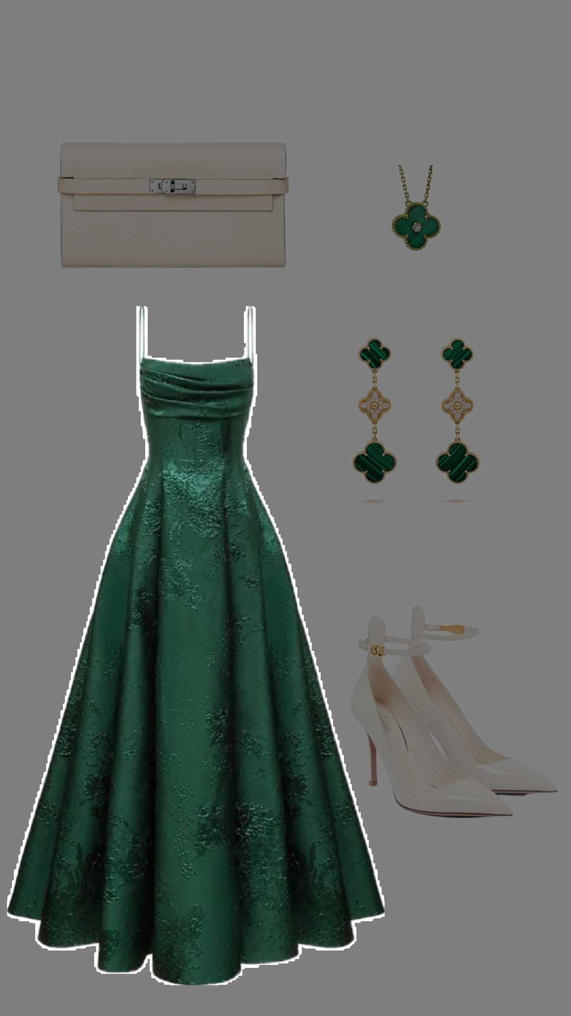 Elegant A line Dark Green Satin Long Prom Dresses Backless Party Dress