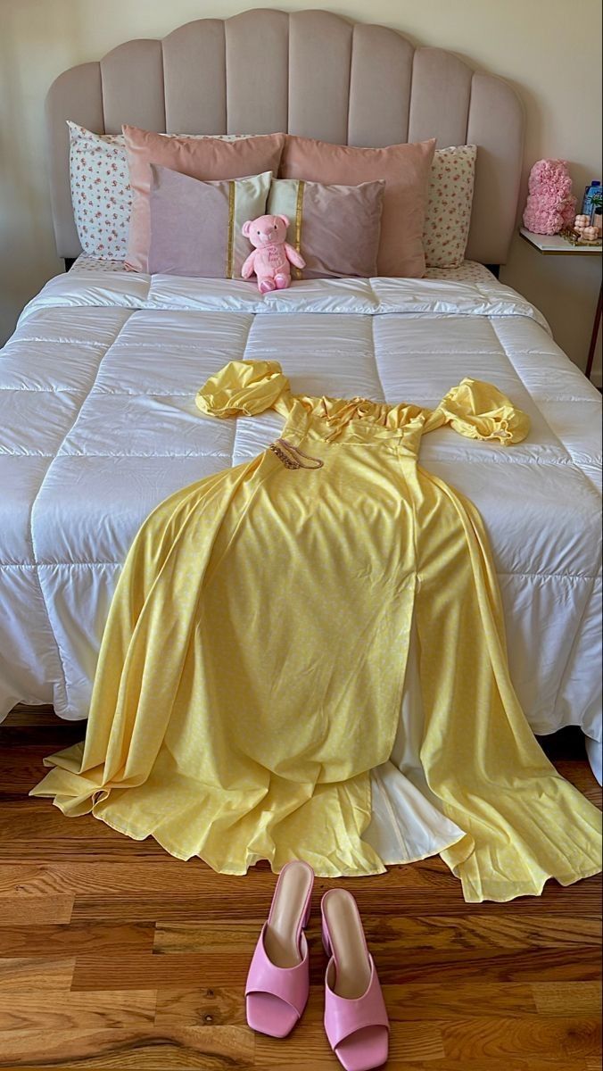 Classy A line Off The Shoulder Yellow Satin Long Party Dress Prom Dresses Evening Dress