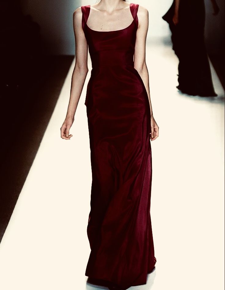 Vintage Sheath Square Neckline Burgundy Long Length Prom Dresses Birthday Outfits