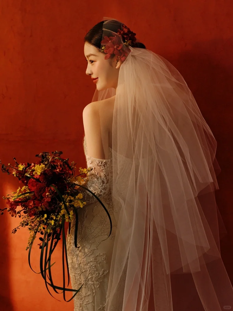 Dreamy Mermaid Strapless Satin Lace With Sleeves Long Wedding Dresses