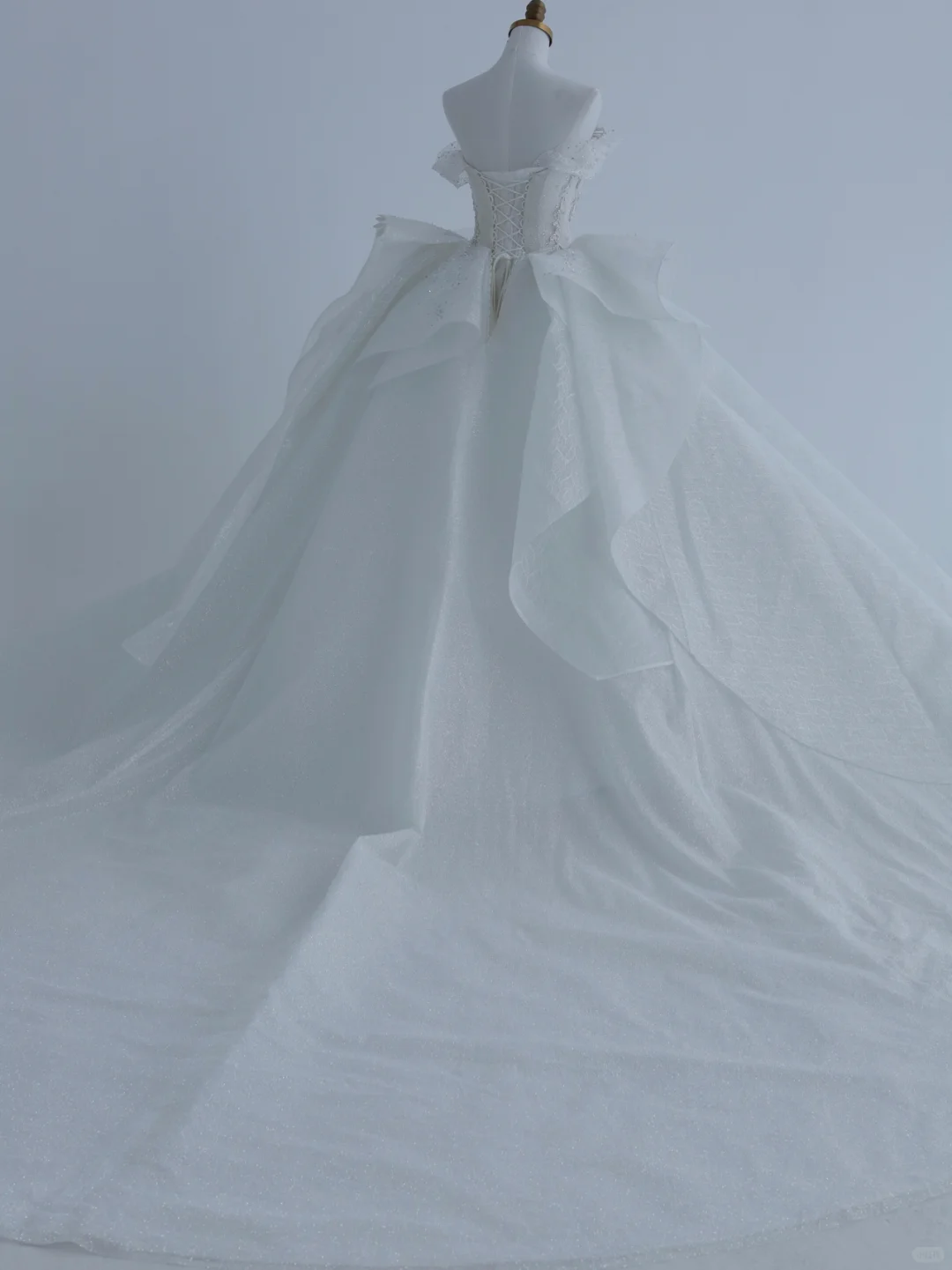 Timeless Ball Gown Strapless Satin Sequin Beads Long Wedding Dresses
