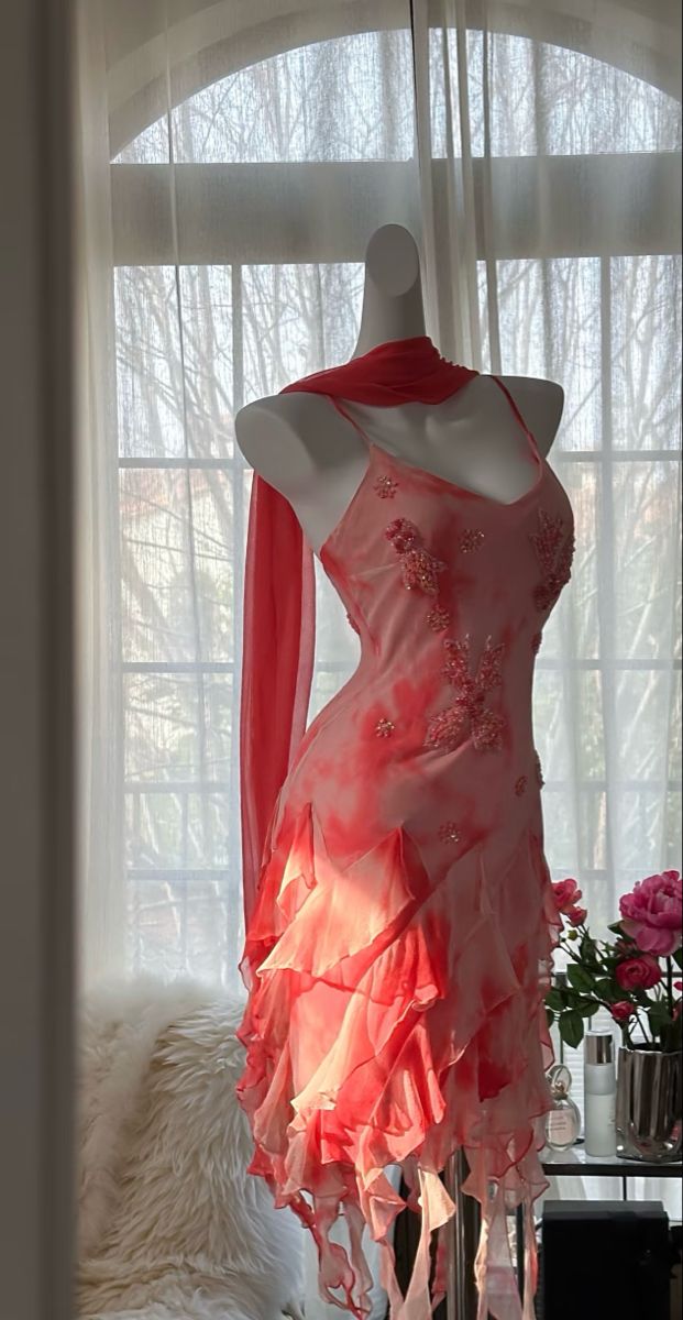 Gorgeous Mermaid Spaghetti Straps Chiffon Sequin Ruffles Short Homecoming Dress 18th Birthday Outfits