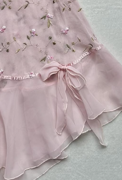 Cute A Line Spaghetti Straps Pink Satin Chiffon Applique Short Homecoming Dress 16th Birthday Outfits