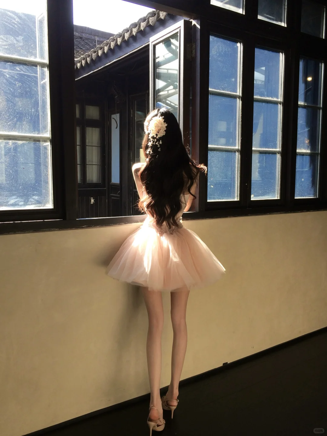 Princess 18th Pink Ball Gown Strapless Tulle Short Homecoming Dress Birthday Outfits