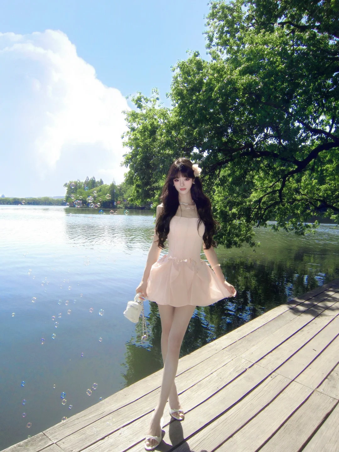 Cute 18th Pink A Line Strapless Satin Short Homecoming Dress Birthday Outfits