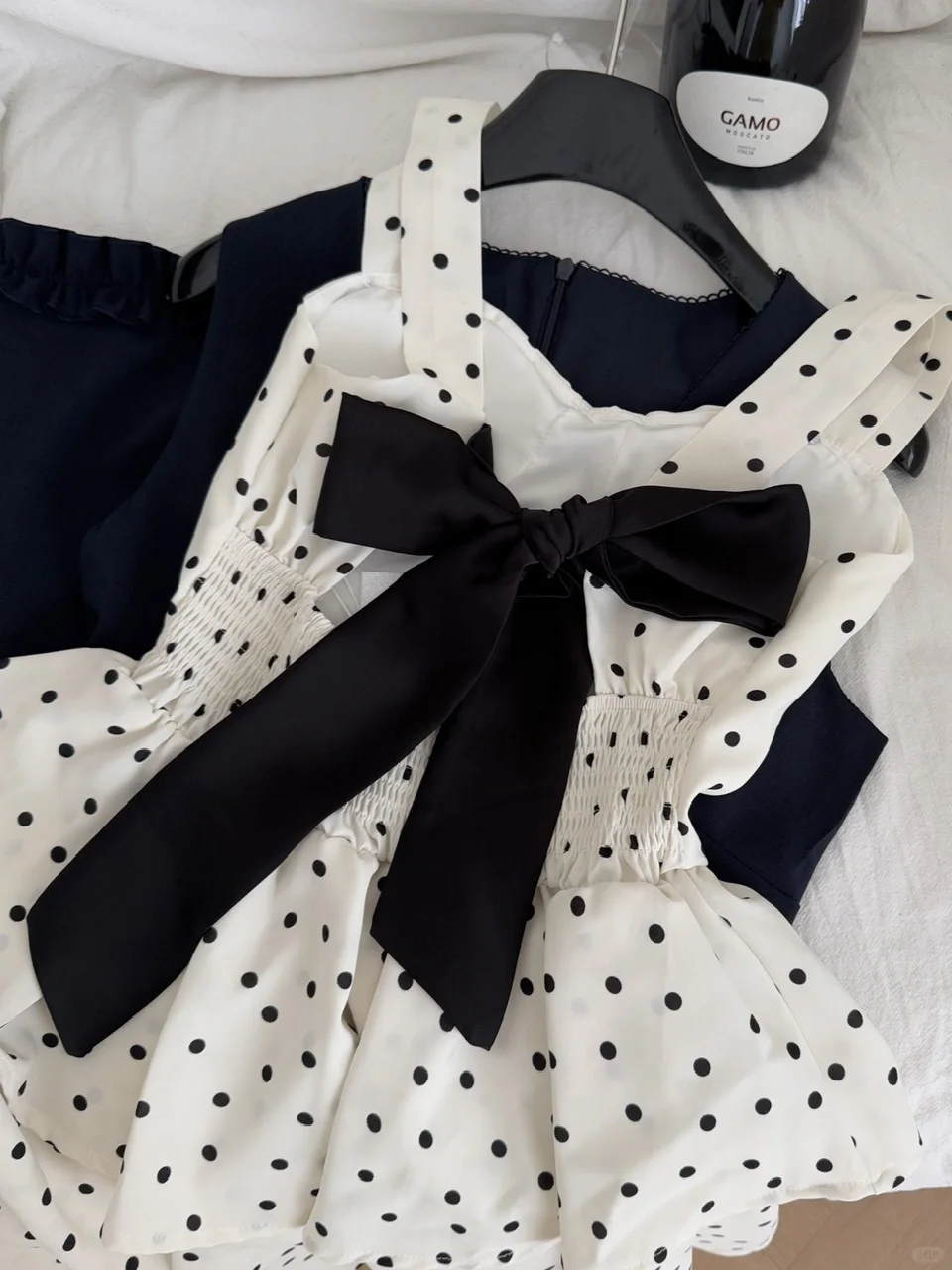 Pretty 17th A Line Sweetheart Satin Polka Dots Beads Short Homecoming Dress Birthday Outfits