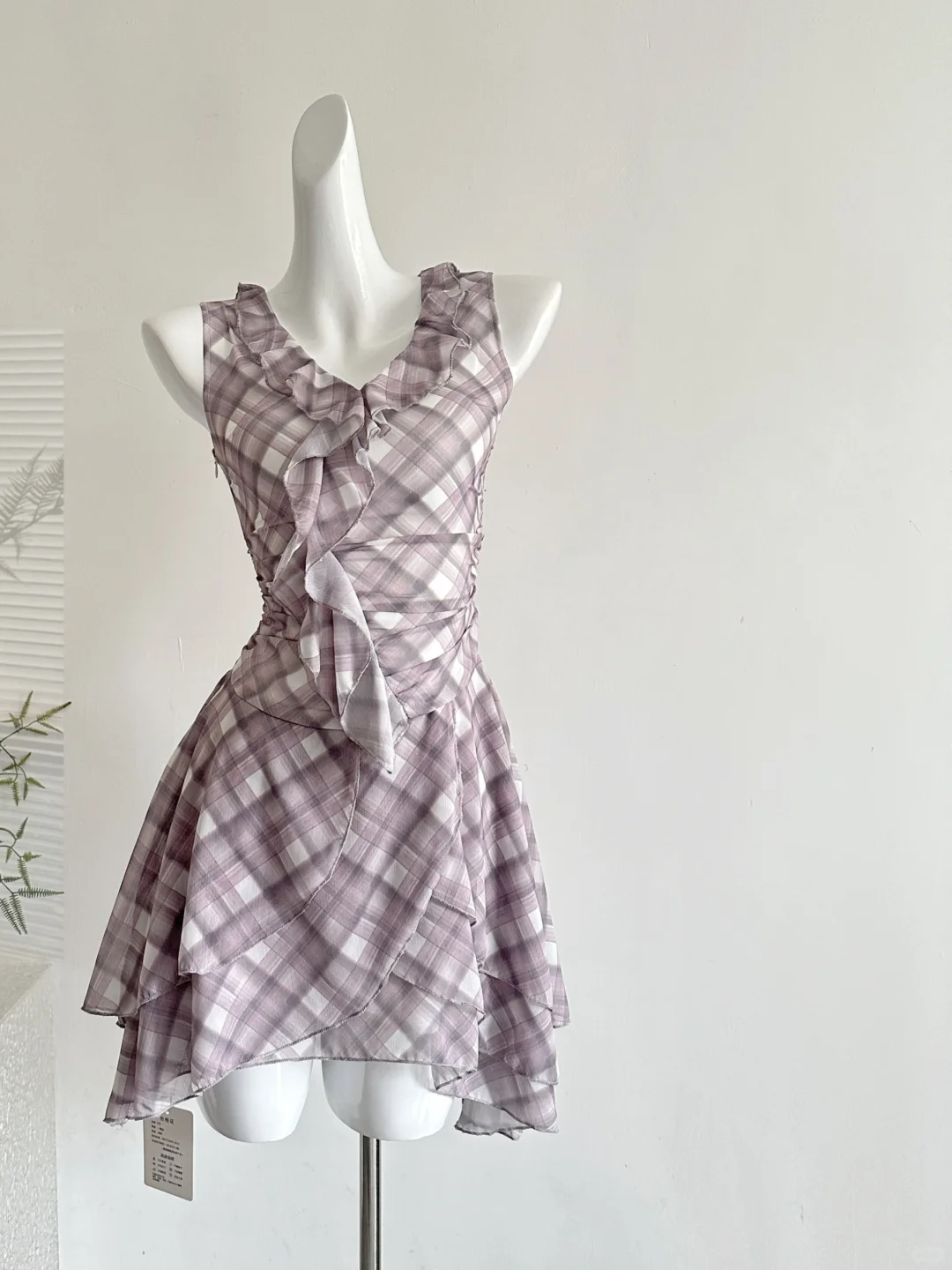 Unique 18th A Line V Neck Chiffon Ruffles Short Homecoming Dress Birthday Outfits