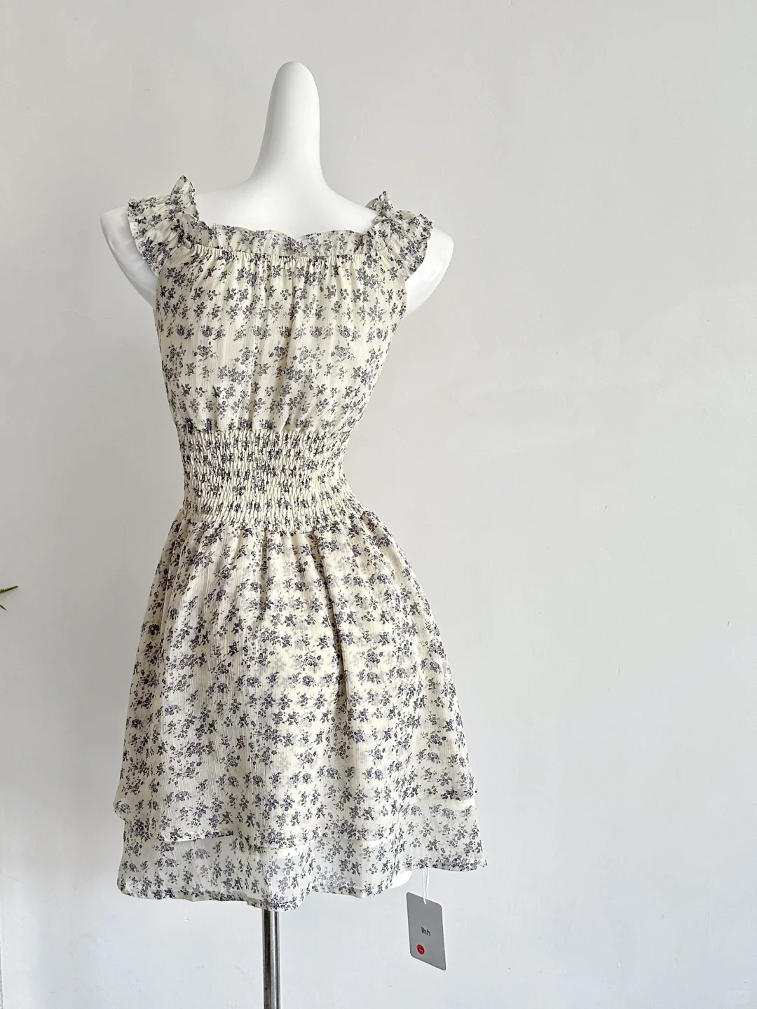 Unique 18th A Line Chiffon Printed Short Homecoming Dress Birthday Outfits