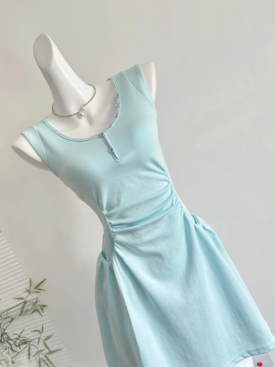 Chic 18th A Line U Neck Satin Short Homecoming Dress Birthday Outfits