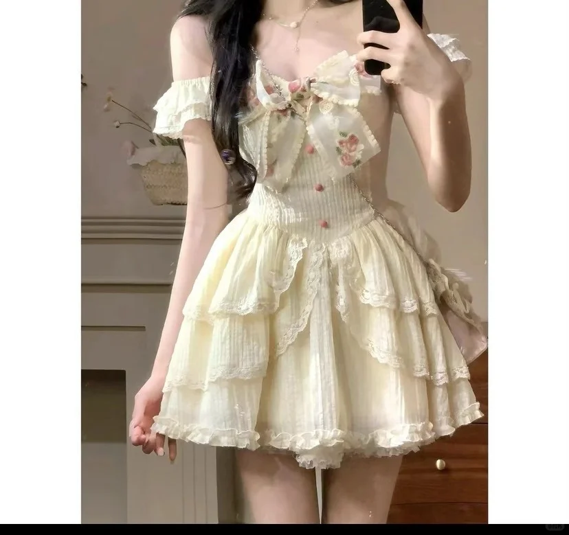 Chic A Line Off The Shoulder Satin Lace Short Homecoming Dress 17th Birthday Outfits