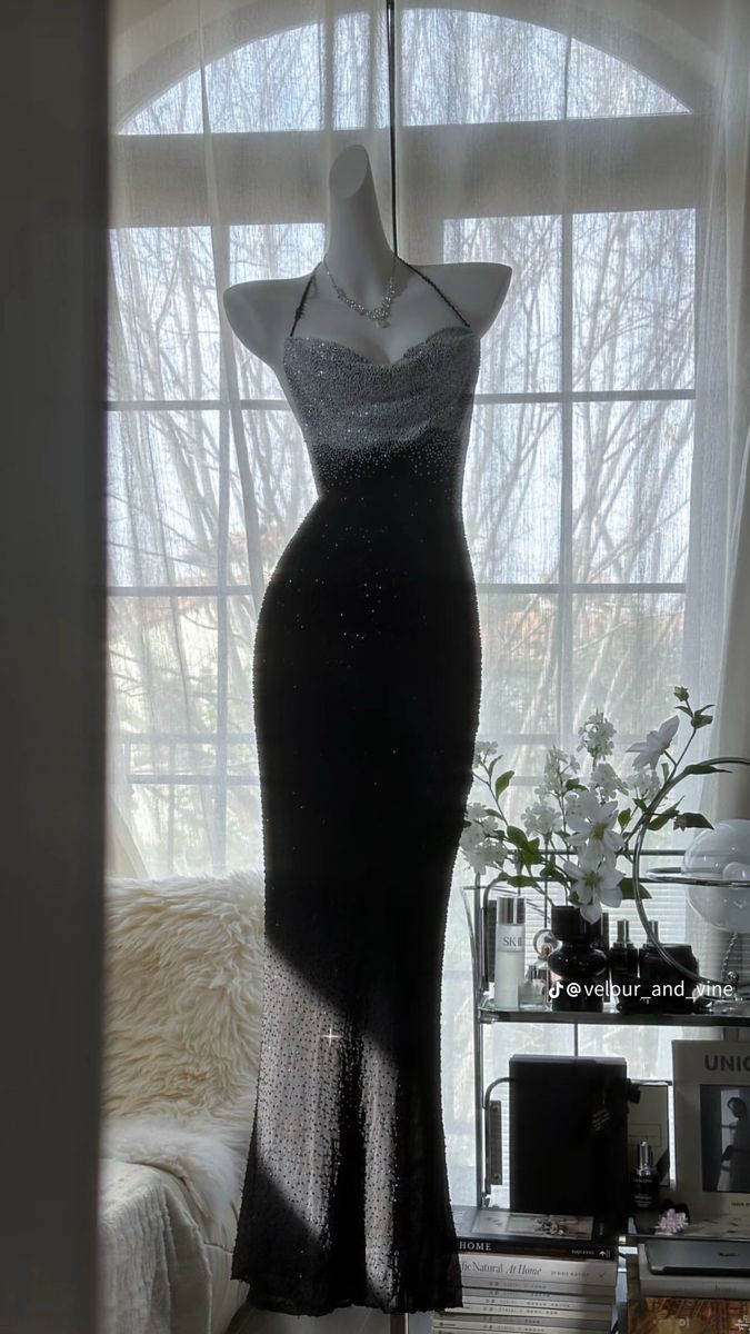 Unique Mermaid Halter Satin Beads Backless Long Prom Dresses Formal Dress