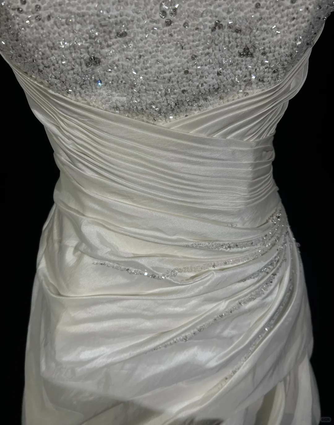 Classy A Line Strapless Satin Beads Pleated Short Homecoming Dress 19th Birthday Outfits