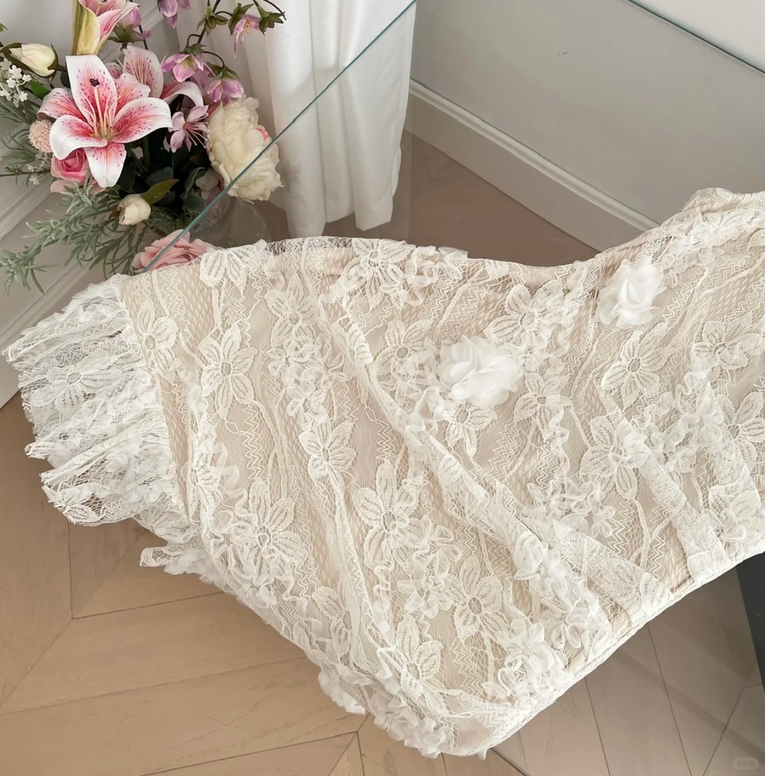 Vintage Mermaid One Shoulder Satin Lace Short Homecoming Dress 19th Birthday Outfits