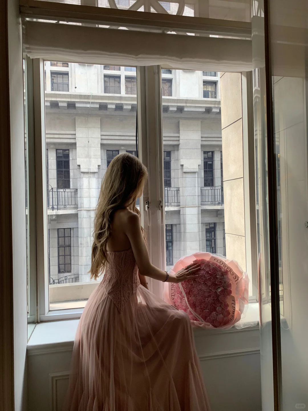 Classy A Line Strapless Tulle Lace Long Prom Dresses Formal Dress
