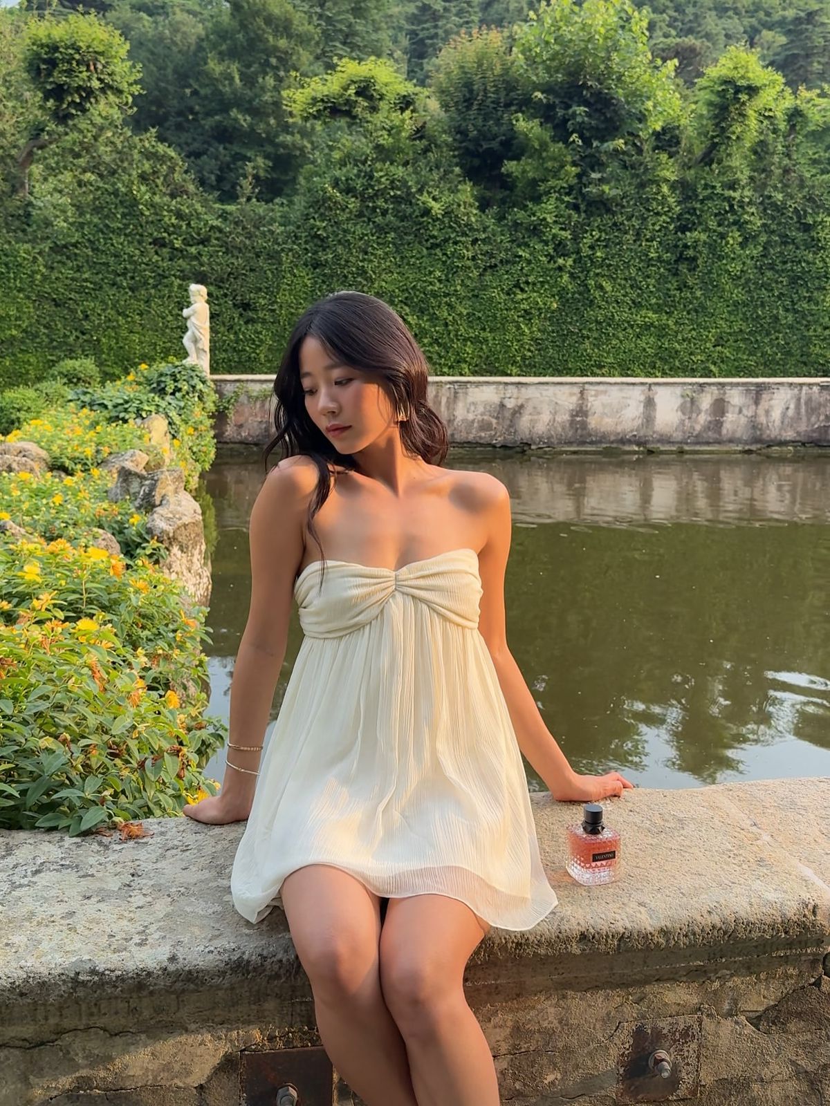 Simple A Line Strapless Chiffon Short Homecoming Dress 18th Birthday Outfits