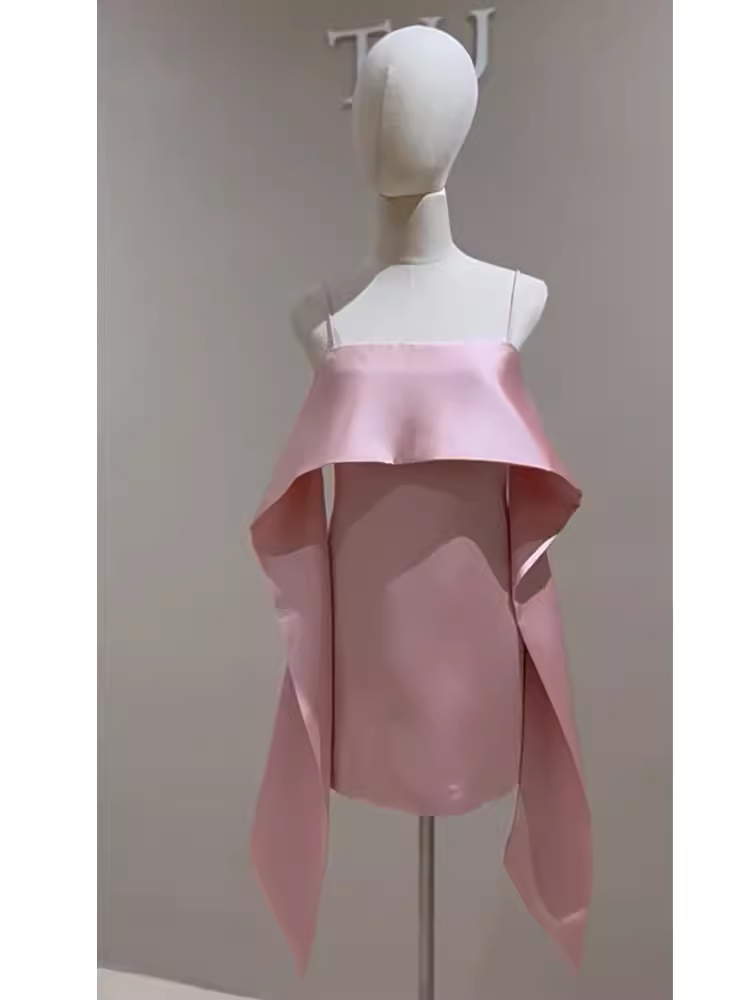 Simple A line Short Birthday Dress Pink Homecoming Dresses