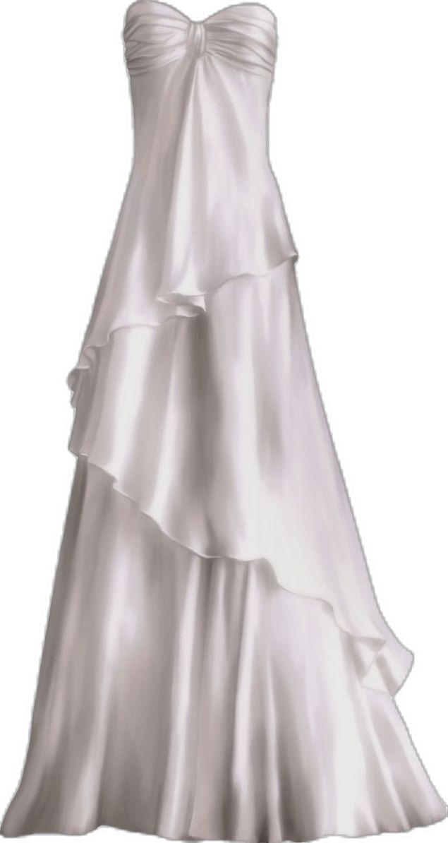 Pretty A Line Strapless Satin Ruffle Long Prom Dresses Formal Dress