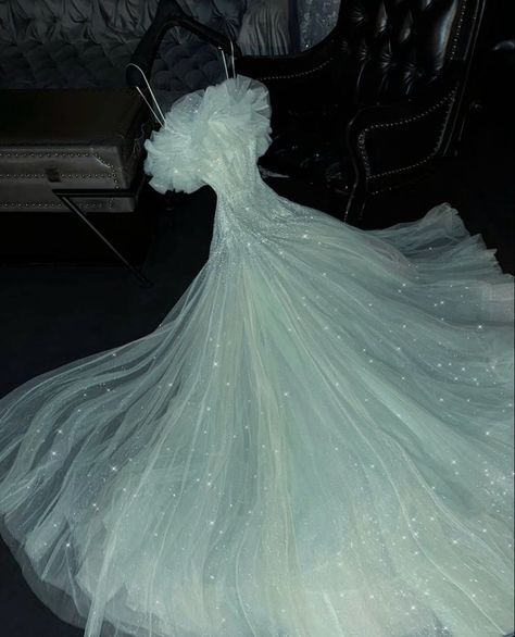 Shiny A Line Spaghetti Straps Tulle Sequin Long Prom Dresses Formal Dress