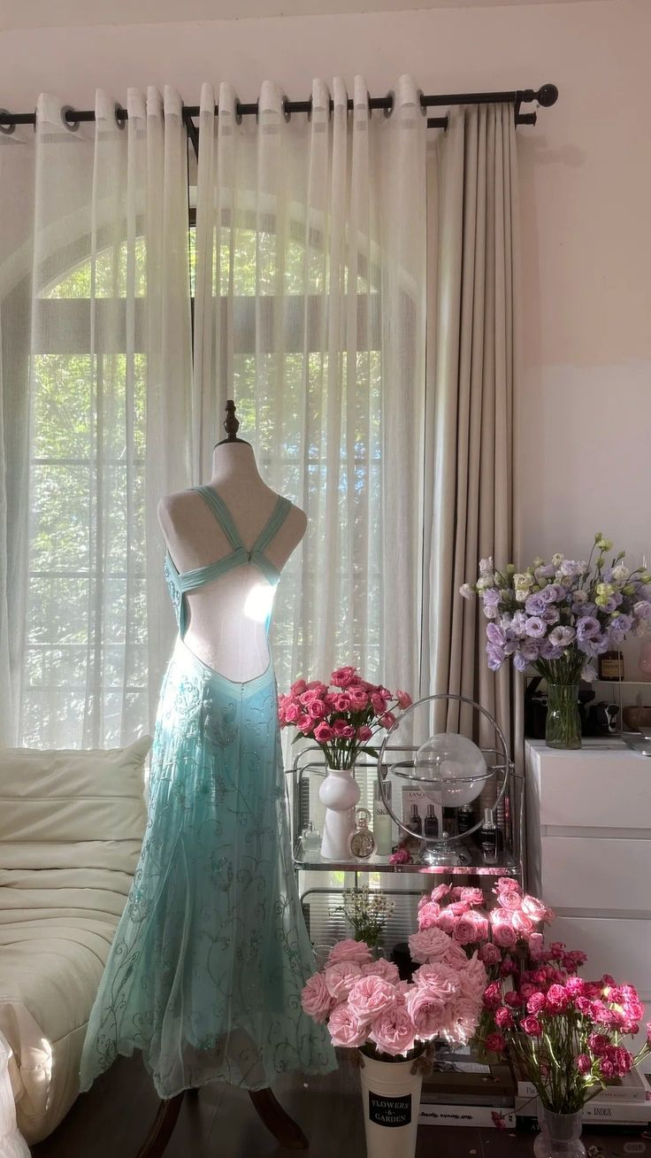 Gorgeous Mermaid Sweetheart Chiffon Sequin Beaded Long Prom Dress, Evening Dress