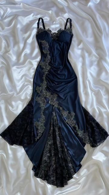 Sexy Mermaid Spaghetti Straps Lace Prom Dress Party Dress