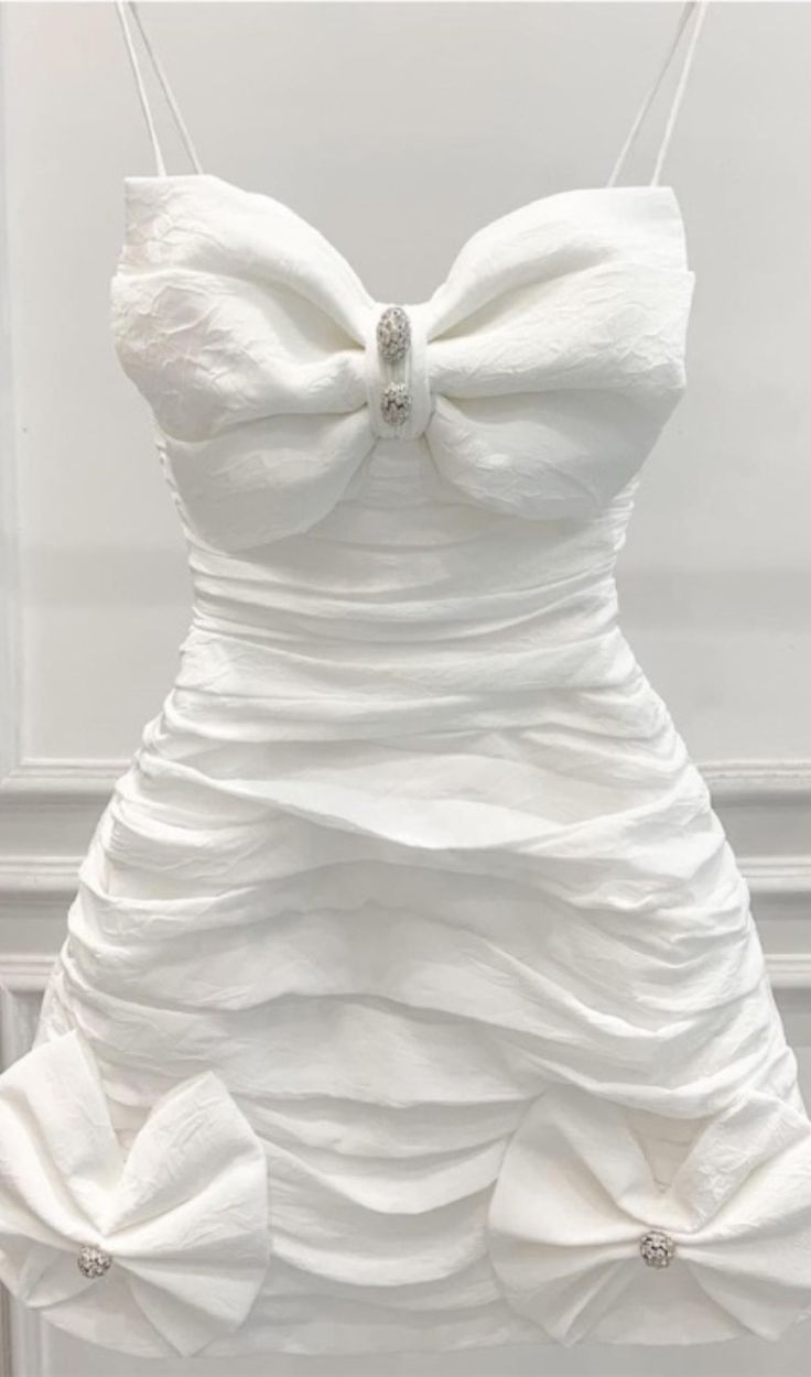 Strappy Bandeau Midi Dress White Homecoming Dress