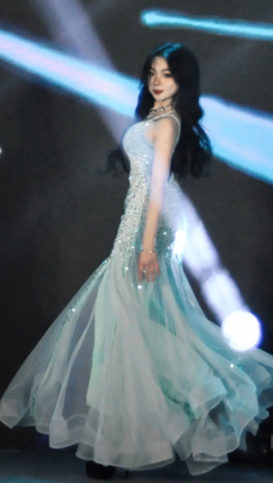 Shiny Mint Green Mermaid Spaghetti Straps Tulle Sequin Without Sleeves Long Prom Dress, Evening Dress