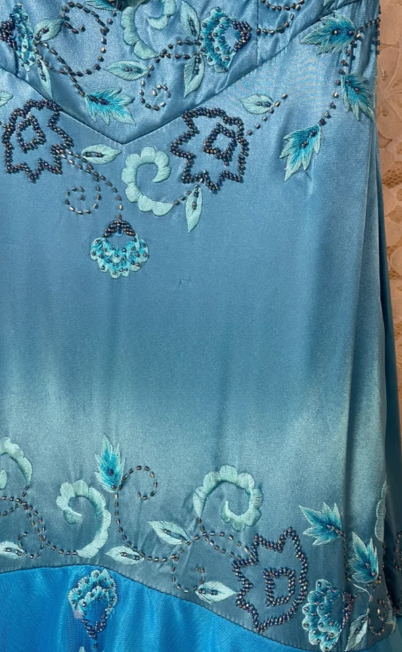 Charming Mermaid Off The Shoulder Satin Embroidery Long Prom Dress, Evening Dress