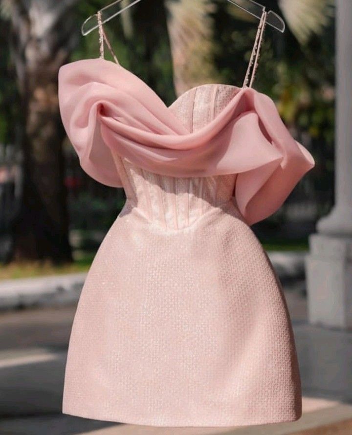 Vintage A line Straps Short Pink Homecoming Dress 19th Birthday Outfits