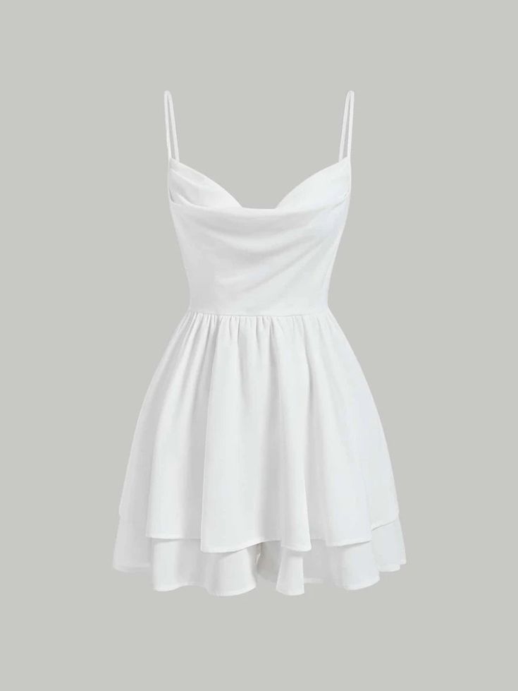 Simple A Line Spaghetti Straps Chiffon Homecoming Dress Birthday Outfits