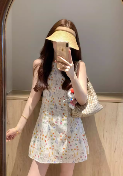 New exquisite sweet princess dress for women, summer short dress