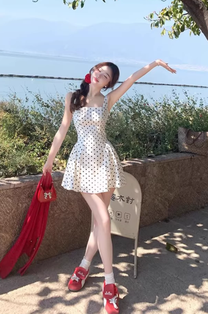 New exquisite sweet princess dress for women, summer short dress