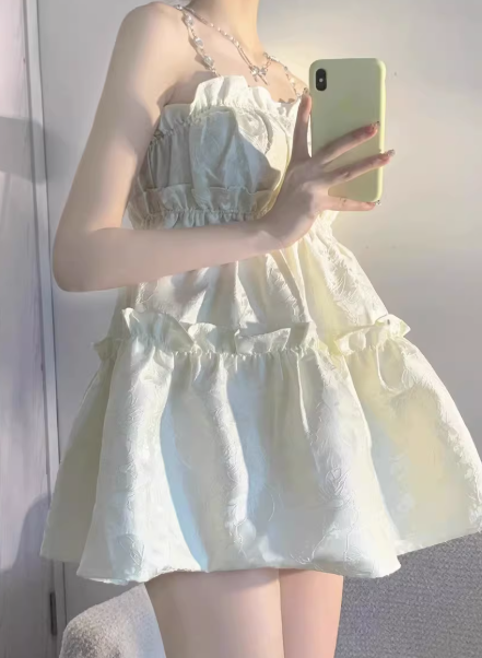 New exquisite sweet princess dress for women, summer short dress