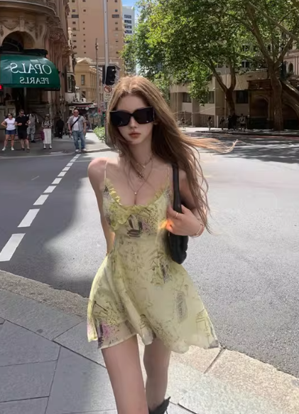Elegant and Cute Princess Dress, Summer Short Dress