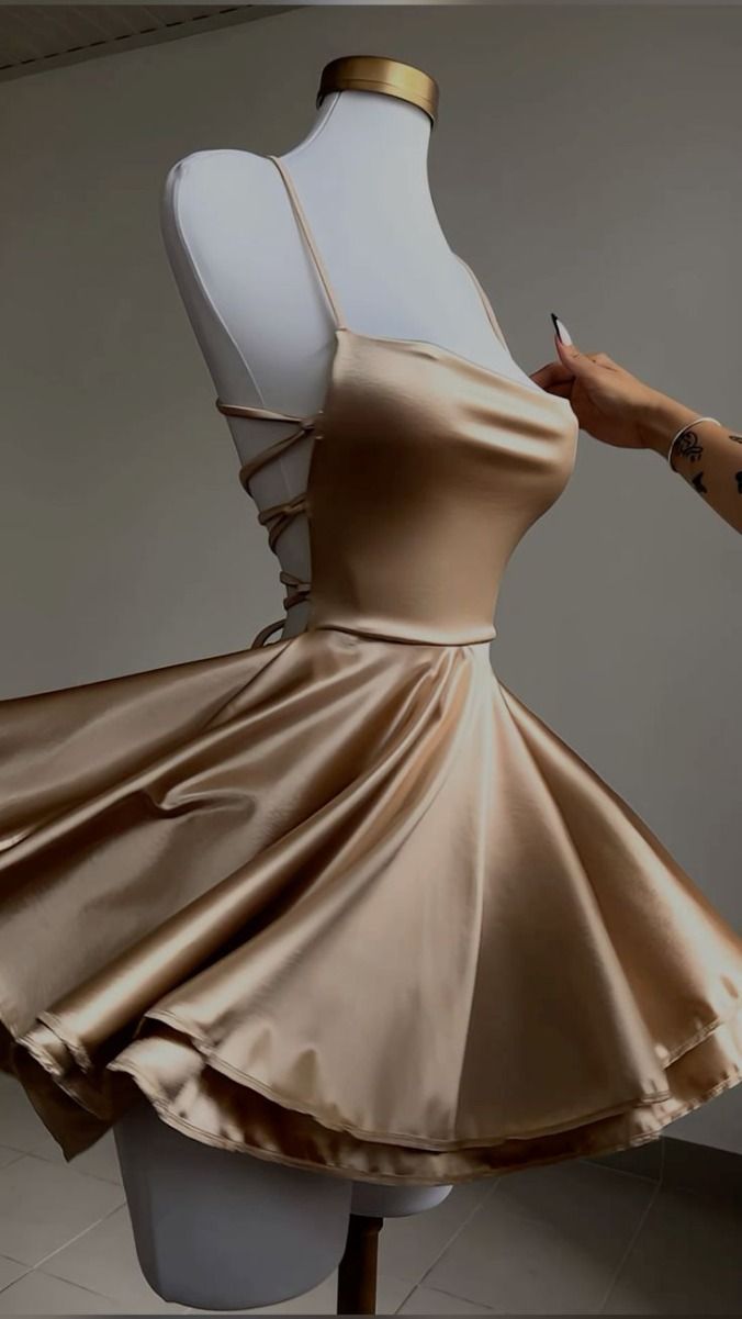 Chic A line Backless Short Homecoming Dress Fashion Party Gown Birthday Outfits