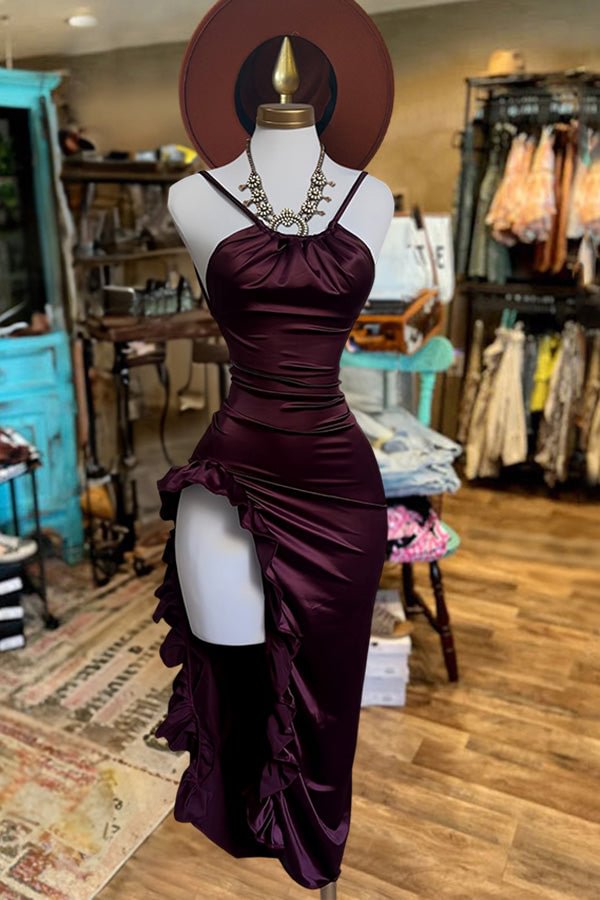 Chic Tight Short Homecoming Dress Fashion Party Gown Burgundy Birthday Outfits