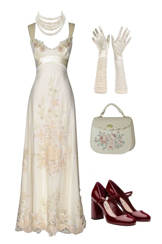 Vintage A Line Straps Satin Long Prom Dress