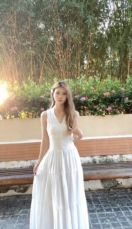 Elegant A Line V Neck Satin Long Prom Dress, Evening Dress