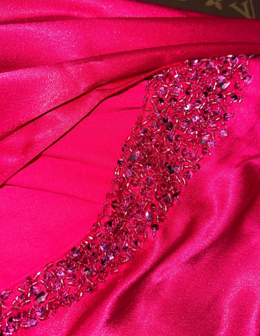 Vintage Mermaid Sweetheart Satin Beads Long Prom Dress, Evening Dress